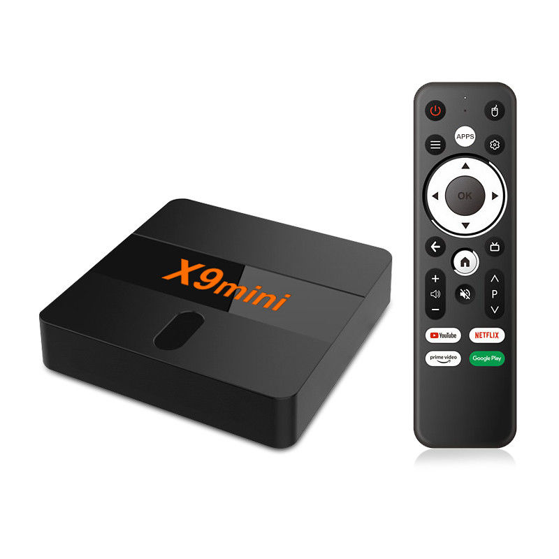 Android 9.0 TV Box 音声IR リモコン 1GB/8GB スマートアプリサポート